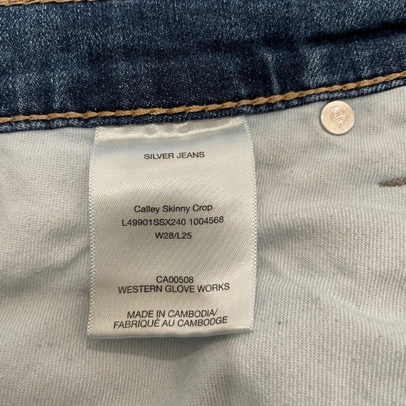 Silver Jeans Co. Distressed Denim Jean Shorts - Picture 6 of 9